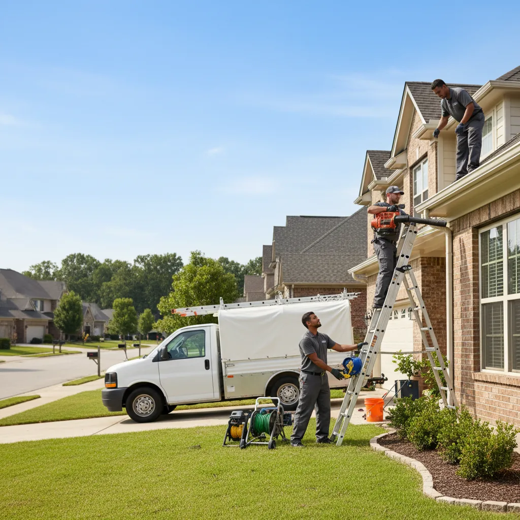 Home Gutter Service in Riesel, TX near me